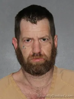 Mugshot of Jeremy L Warstler booked in Elkhart County, Indiana on March 7, 2026