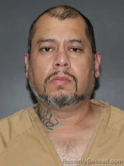 Mugshot of Manuel Juarez booked in Elkhart County, Indiana on July 16, 2026