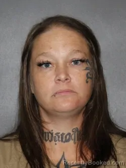 Mugshot of Amber Nicole Susaraba booked in Elkhart County, Indiana on July 16, 2026