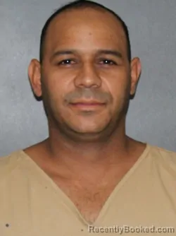 Mugshot of Yordano Ruiz Delgado booked in Elkhart County, Indiana on July 25, 2026