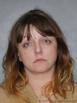 Mugshot of Amber Elizabeth Pambin booked in Elkhart County, Indiana on May 12, 2026