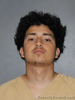 Mugshot of Josue Alvarenga Gonzalez booked in Elkhart County, Indiana on July 17, 2026