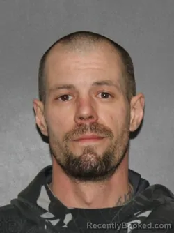 Mugshot of Chad Edward Renfro booked in Elkhart County, Indiana on March 5, 2026