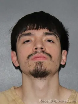 Mugshot of Noe Sebastian Estrada booked in Elkhart County, Indiana on March 4, 2026