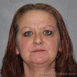 Mugshot of Kendra Sue Lehman booked in Elkhart County, Indiana on May 14, 2026