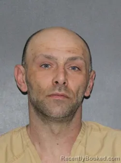 Mugshot of Justin Potter booked in Elkhart County, Indiana on March 4, 2026