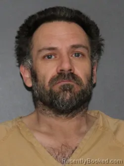 Mugshot of Dennis Tyler Giles booked in Elkhart County, Indiana on March 5, 2026