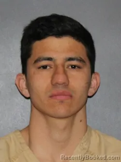 Mugshot of Orbin Maradiaga Ruiz booked in Elkhart County, Indiana on March 7, 2026