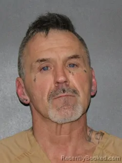 Mugshot of Mark Anthony Buscoe booked in Elkhart County, Indiana on March 7, 2026