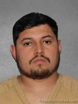 Mugshot of Ariel Osvaldo Hernandez Argueta booked in Elkhart County, Indiana on March 8, 2026