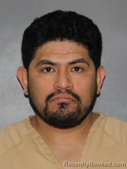 Mugshot of Carlos Alberto Arce Lucas booked in Elkhart County, Indiana on March 8, 2026