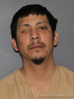 Mugshot of Jenrri Martinez Aguilar booked in Elkhart County, Indiana on March 12, 2026