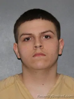 Mugshot of Cesar Isaac Quevedo Badgerow booked in Elkhart County, Indiana on March 12, 2026