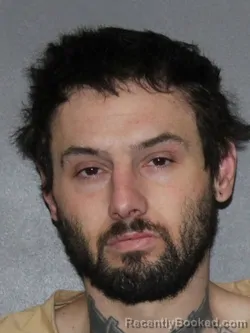 Mugshot of Micky James Schram booked in Elkhart County, Indiana on March 17, 2026