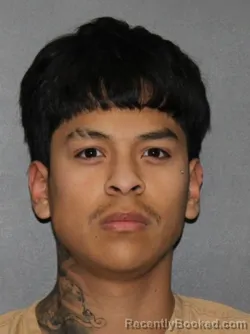 Mugshot of Oscar Uriel Santos-Salgado booked in Elkhart County, Indiana on March 19, 2026