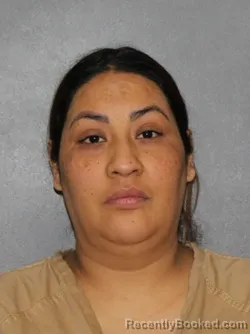 Mugshot of Vilma Alejandra Canales Avalos booked in Elkhart County, Indiana on March 23, 2026