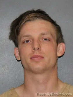 Mugshot of Dustin Hinceman booked in Elkhart County, Indiana on March 23, 2026