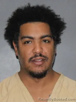 Mugshot of Davious Sharpell Kalber booked in Elkhart County, Indiana on March 25, 2026