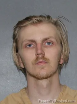 Mugshot of Skyler Robert Nickles booked in Elkhart County, Indiana on March 27, 2026