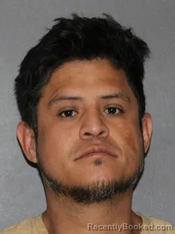 Mugshot of Carlos Armando Rodriguez booked in Elkhart County, Indiana on March 28, 2026