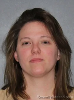 Mugshot of Emily Renee Pallo booked in Elkhart County, Indiana on March 28, 2026