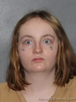 Mugshot of Autum Mitchell booked in Elkhart County, Indiana on March 31, 2026