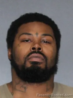 Mugshot of Daekwon Tyroim Armani Garrett booked in Elkhart County, Indiana on April 1, 2026