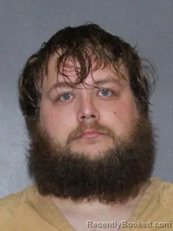 Mugshot of Jacob Eli Fry booked in Elkhart County, Indiana on April 1, 2026