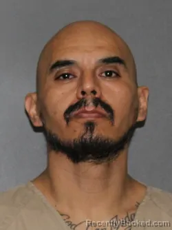 Mugshot of Jesus J Espitia Flores booked in Elkhart County, Indiana on April 29, 2026