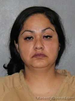 Mugshot of Alondra Munoz Gutierrez booked in Elkhart County, Indiana on May 9, 2026