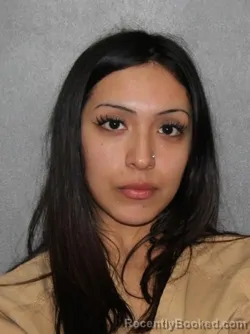 Mugshot of Alondra Ledesma booked in Elkhart County, Indiana on May 9, 2026