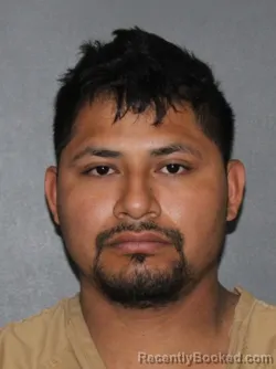 Mugshot of Jose Gabriel Martinez Mendoza booked in Elkhart County, Indiana on May 21, 2026