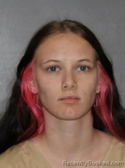 Mugshot of Danika Rae-Marie Lung booked in Elkhart County, Indiana on July 4, 2026