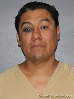 Mugshot of Oliver Lara Gomez booked in Elkhart County, Indiana on July 9, 2026