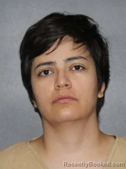 Mugshot of Magdalena Jazmin Mandujano booked in Elkhart County, Indiana on July 12, 2026