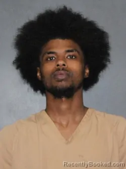 Mugshot of Jermaine Lamon Brown booked in Elkhart County, Indiana on July 17, 2026