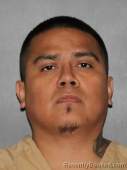 Mugshot of Cesar Bizarro-Aguilar booked in Elkhart County, Indiana on July 19, 2026