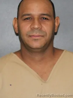 Mugshot of Yordano Delgado Ruiz booked in Elkhart County, Indiana on July 25, 2026
