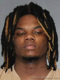 Mugshot of Jabari Lashon Stiff booked in Elkhart County, Indiana on July 26, 2026