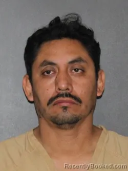 Mugshot of Jorge Quiroz Garcia booked in Elkhart County, Indiana on August 29, 2026