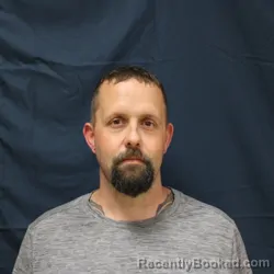 Mugshot of DAVID ANTHONY ALDRIDGE booked in Fountain County, Indiana on April 24, 2026