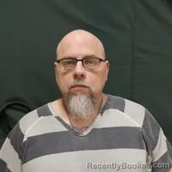 Mugshot of JASON DAVID MORGAN booked in Fountain County, Indiana on March 25, 2026