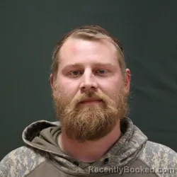 Mugshot of BLAKE AARON MCALISTER booked in Fountain County, Indiana on April 7, 2026