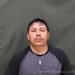 Mugshot of SANTIAGO GAONA DIONICIO booked in Fountain County, Indiana on April 22, 2026