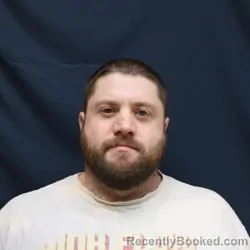 Mugshot of BARRETT CALE WOLF booked in Fountain County, Indiana on May 14, 2026