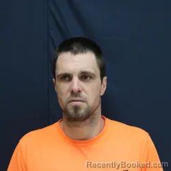 Mugshot of TYLER APPLEGATE booked in Fountain County, Indiana on July 20, 2026