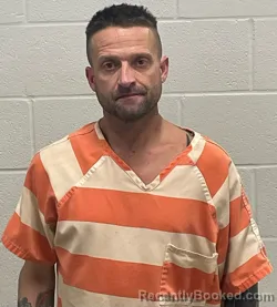 Booking photo from Fulton County, Indiana