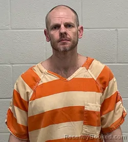 Booking photo from Fulton County, Indiana