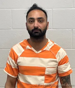 Mugshot of HARPREET SINGH booked in Fulton County, Indiana on March 24, 2026