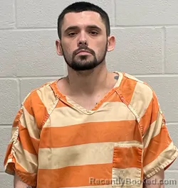 Mugshot of SHANE MCGHEE booked in Fulton County, Indiana on March 20, 2026